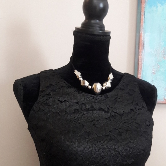 Lundstom Collection/Black/ Sleeveless/ Lace Dress - Picture 5 of 8